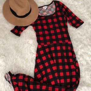 Buffalo Plaid LuLaRoe Ana Dress